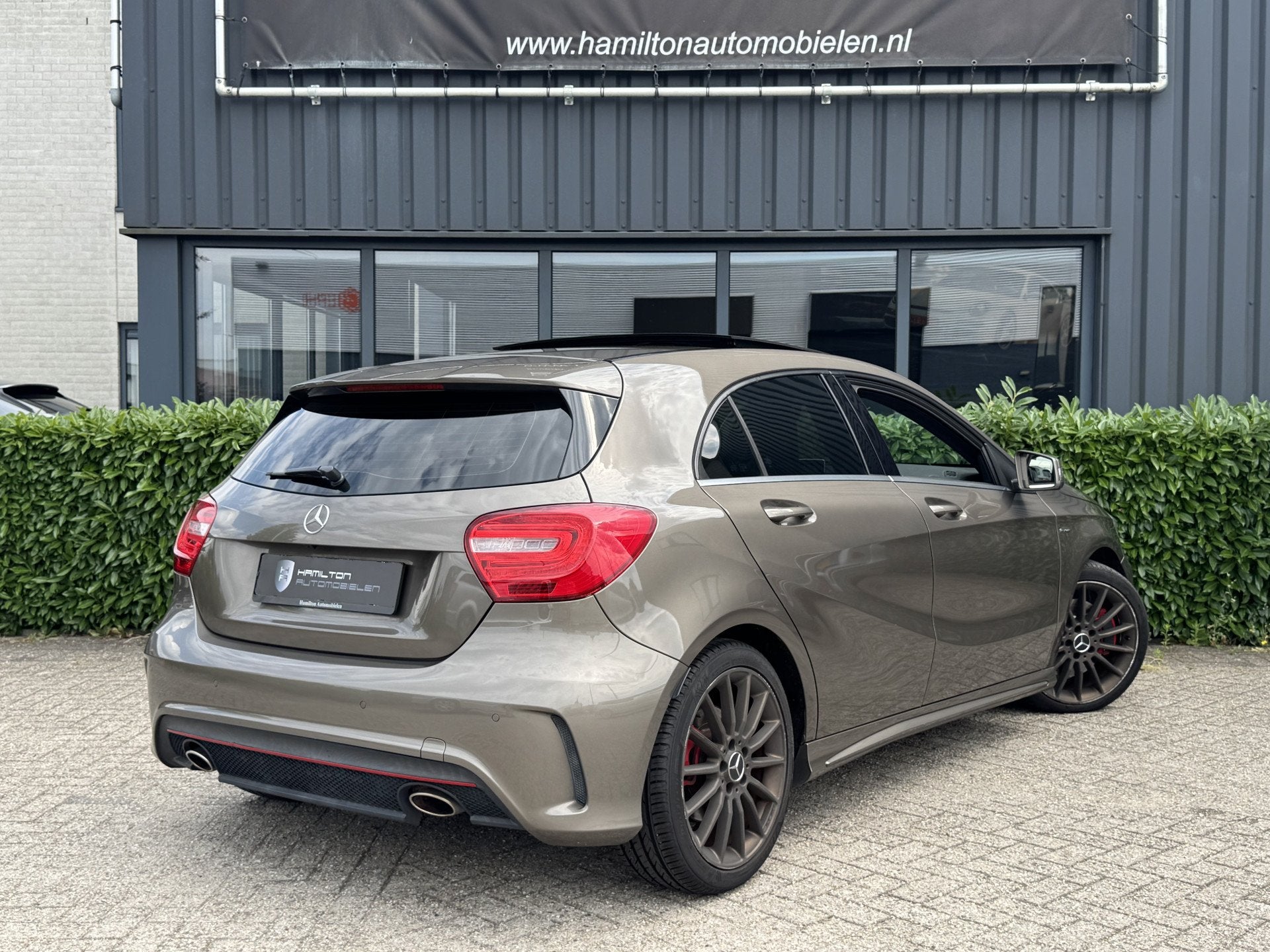 Mercedes-Benz A-Klasse 250 AMG 211pk Aut. Sport Ambition Xen, Bi-Xenon koplampen, Gebruikt, Zwart, 4 cilinders