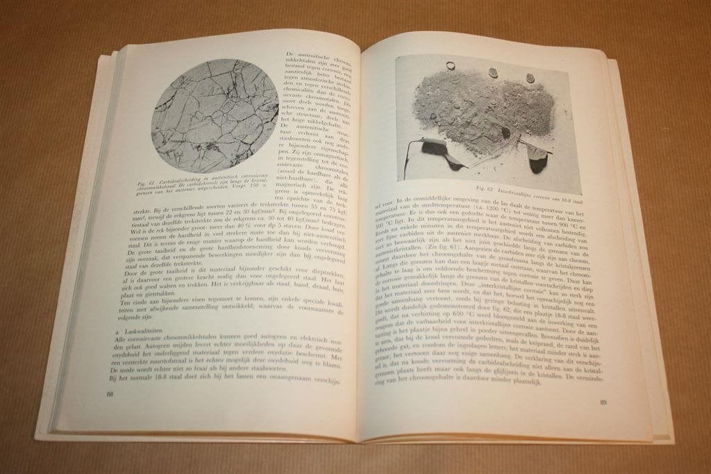 Metallografie. Oude uitgave 1966, Boeken, Techniek, Ophalen of Verzenden, Gelezen, Bouwkunde