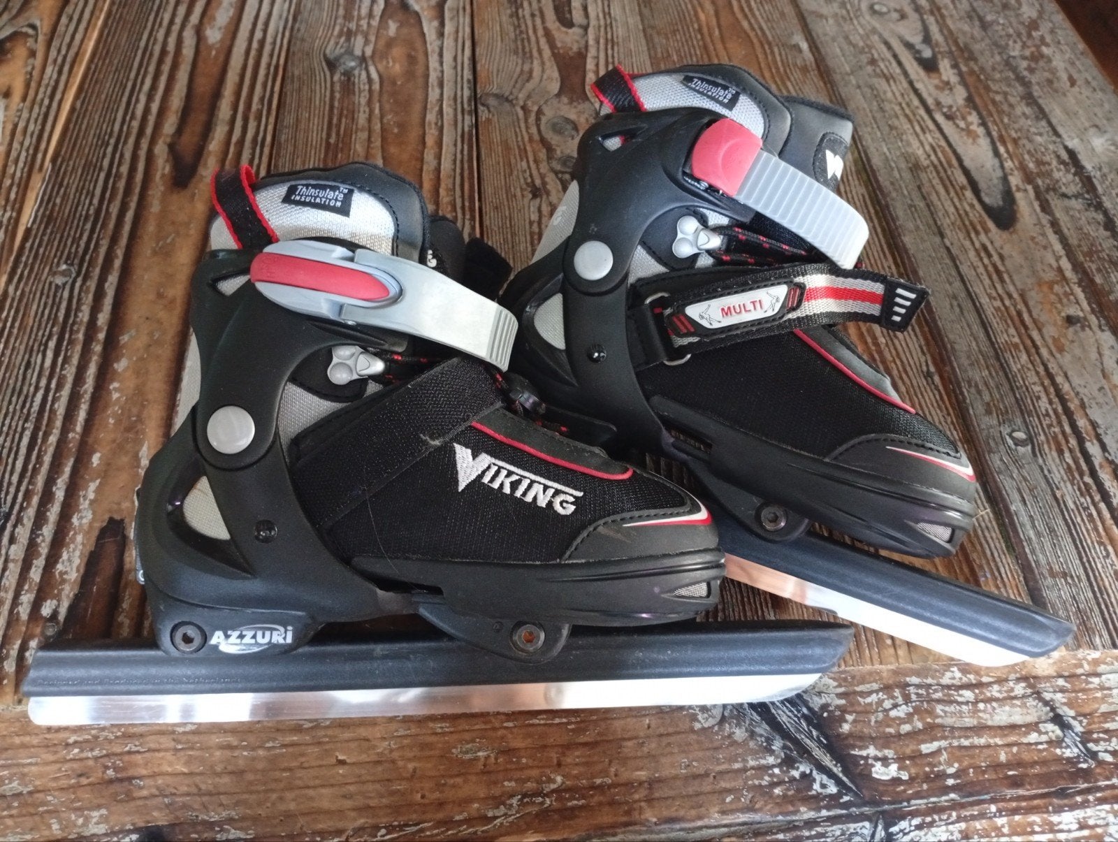 Verstelbare Viking noren schaatsen maat 29-32, Ophalen of Verzenden