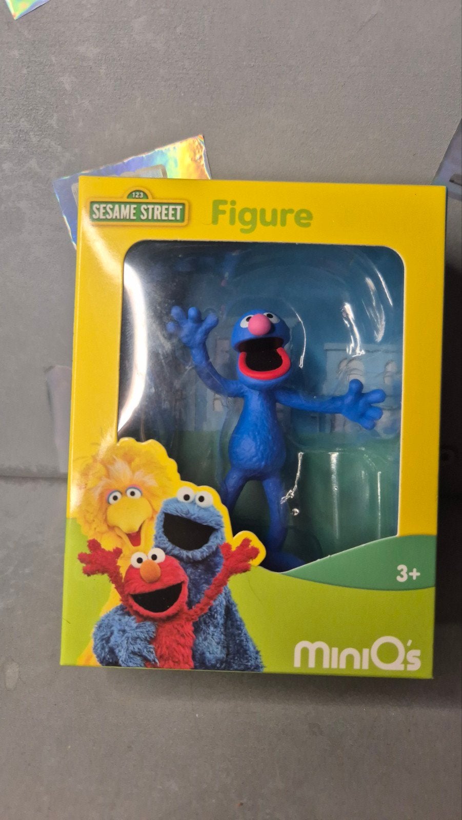 Sesamstraat Grover Mini Q's Figuur - Nieuw in verpakking, Ophalen of Verzenden