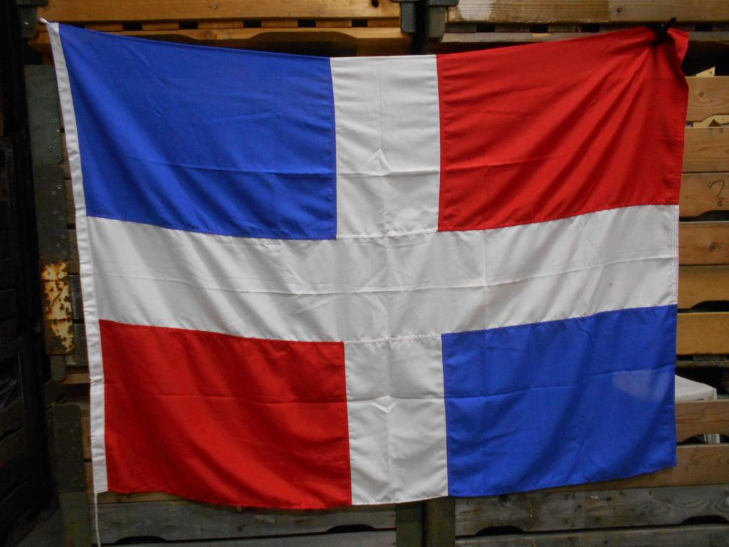 Scheepsvlag Shipmate vlag Dominicaanse rep. Ca 150x225 cm, Diversen, Vlaggen en Wimpels, Ophalen of Verzenden, Zo goed als nieuw