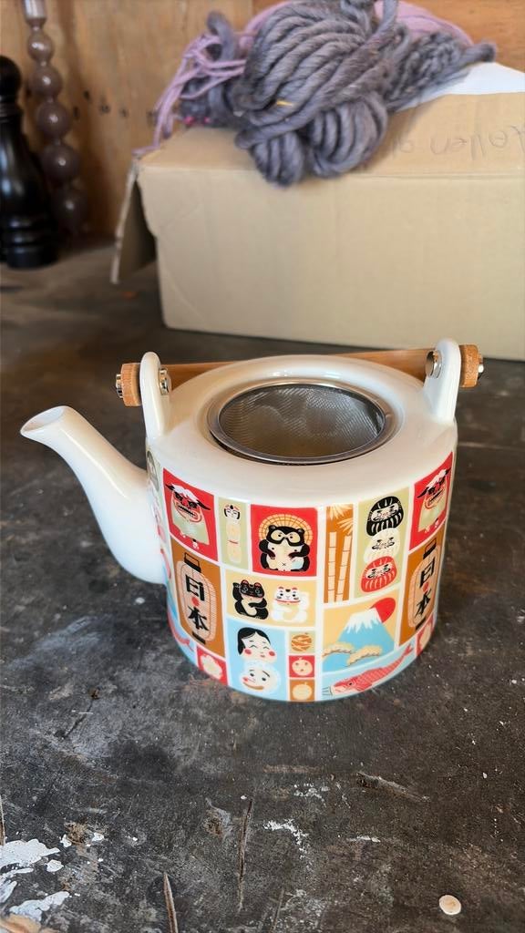 Theepot Tokyo design, Huis en Inrichting, Keuken | Servies, Ophalen of Verzenden, Zo goed als nieuw, Overige stijlen, Overige typen