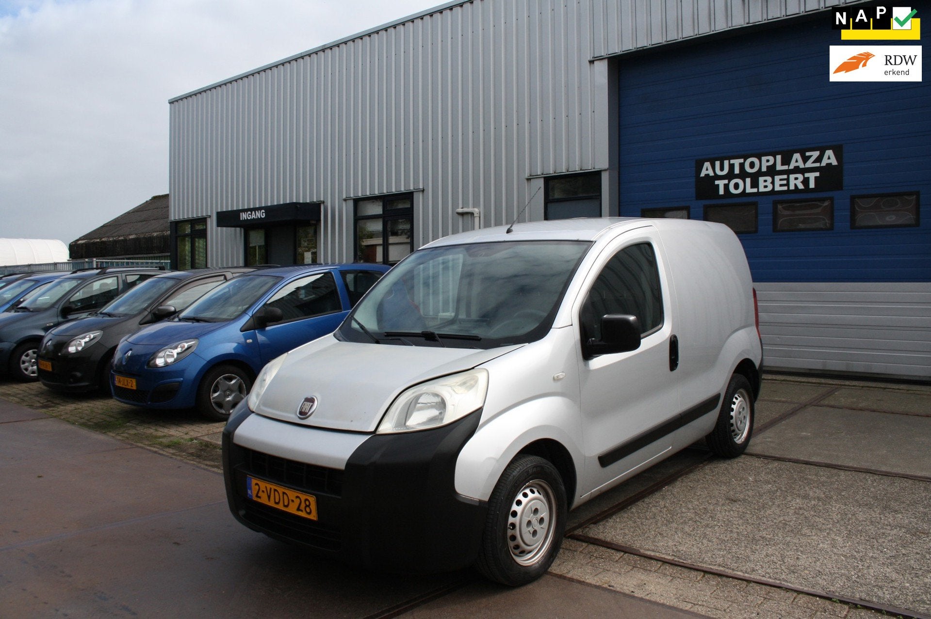 Fiat Fiorino 1.3 MJ Basis *BJ'09*MARGE*, Stof, 4 cilinders, 400 kg, Origineel Nederlands
