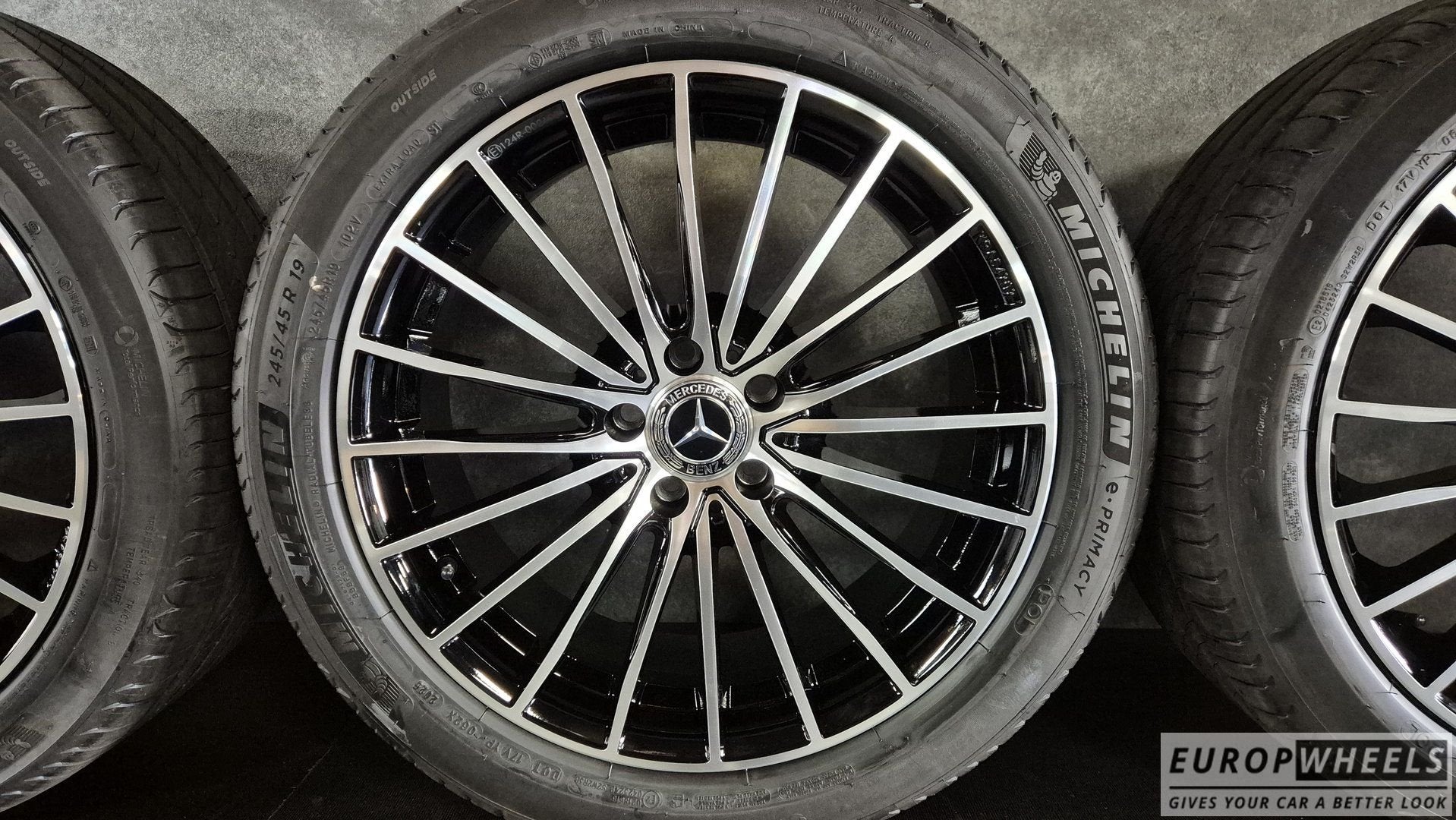 19 inch Mercedes Vito Viano W639 W447 Michelin banden velgen, 19 inch, -, -, Banden en Velgen