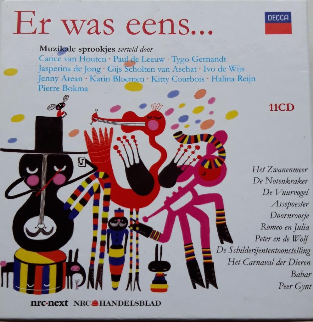 11 cd box Er was eens... Muzikale sprookjes GOED, Ophalen of Verzenden, Gebruikt, Verhaal of Sprookje