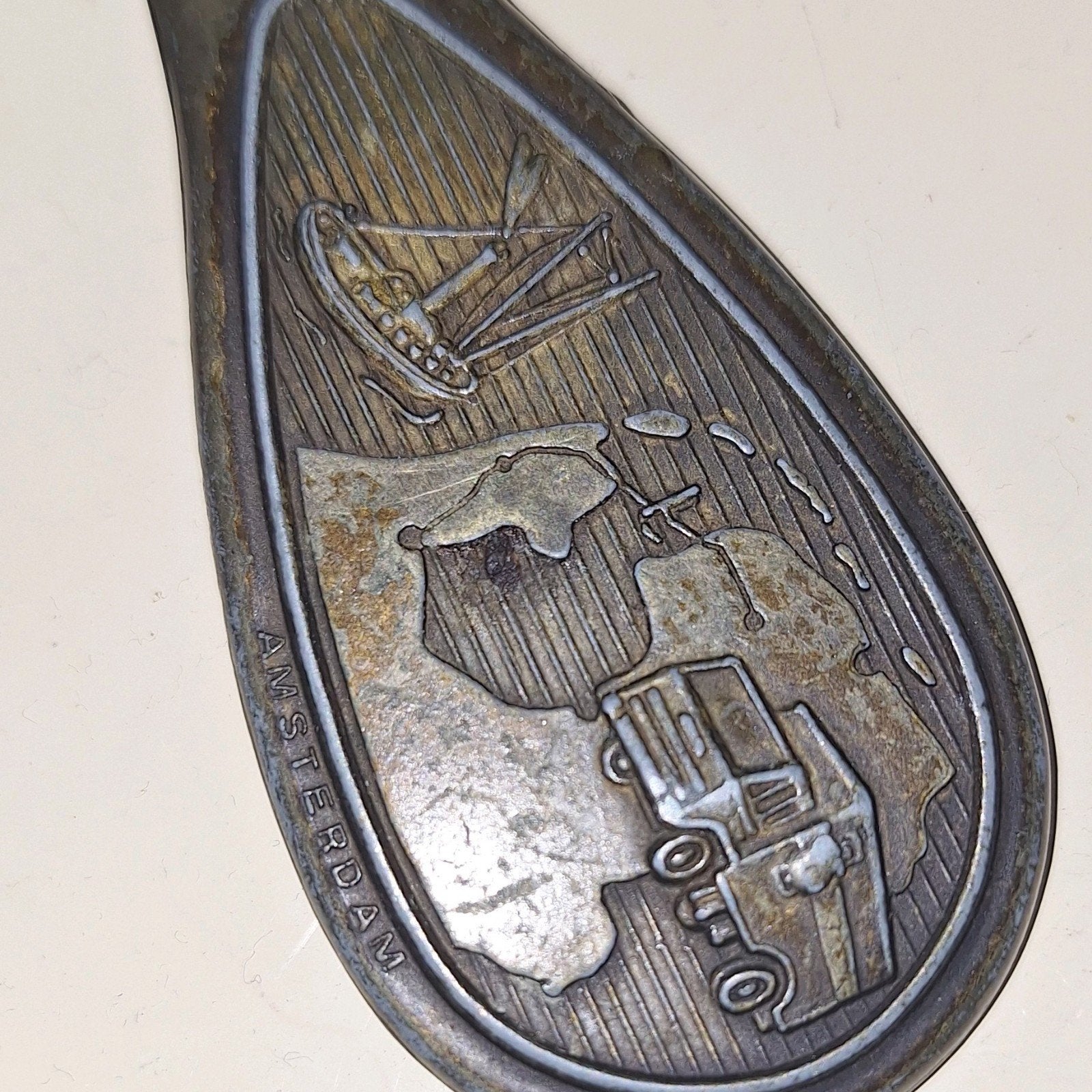 Hesselmans Transport NV Amsterdam briefopener, Ophalen, Gebruikt, Overige typen