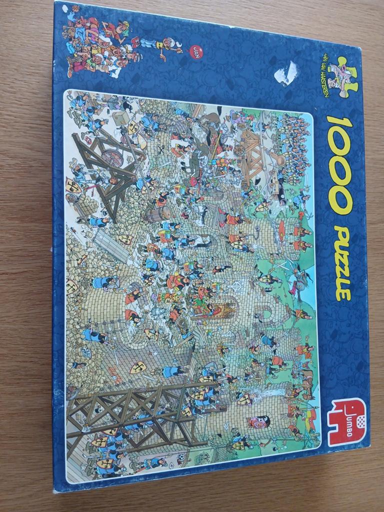 Jan van Haasteren puzzel, Hobby en Vrije tijd, Denksport en Puzzels, Ophalen of Verzenden, 500 t/m 1500 stukjes, Zo goed als nieuw
