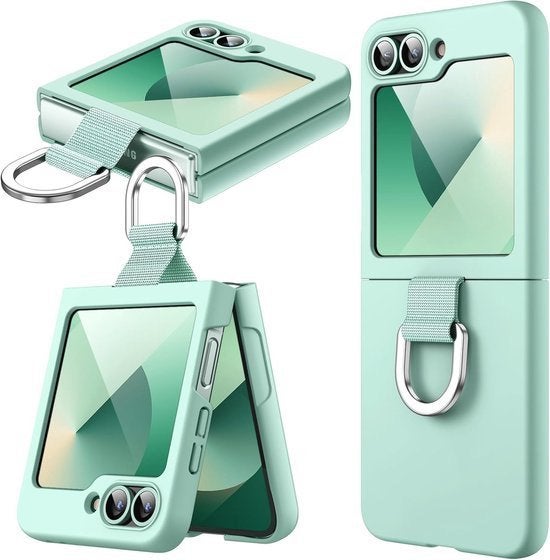Samsung Silicone Cover Ring voor de Galaxy Z flip 6 (Hoesje)