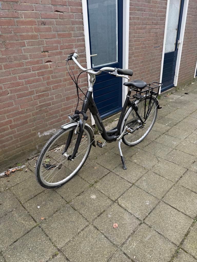 Sundvall damesfiets, blauw, Overige merken, Gebruikt, Versnellingen, Ophalen of Verzenden