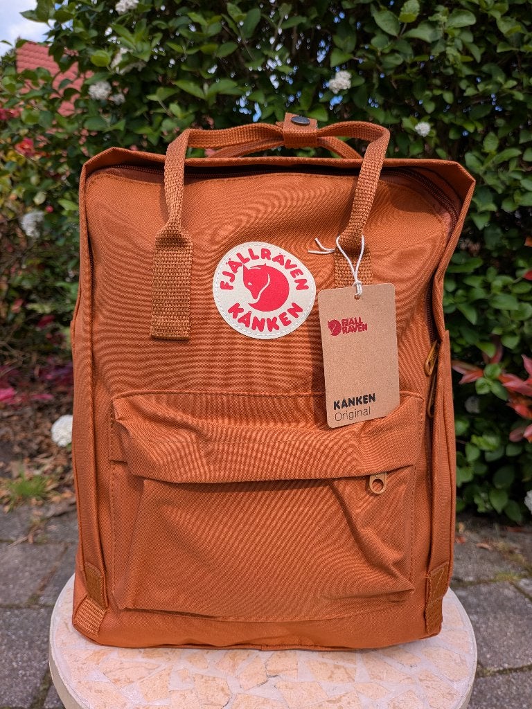Fjällräven Kånken Unisex Rugzak - Brick, Ophalen of Verzenden, Nieuw, Overige merken, 30 tot 45 cm