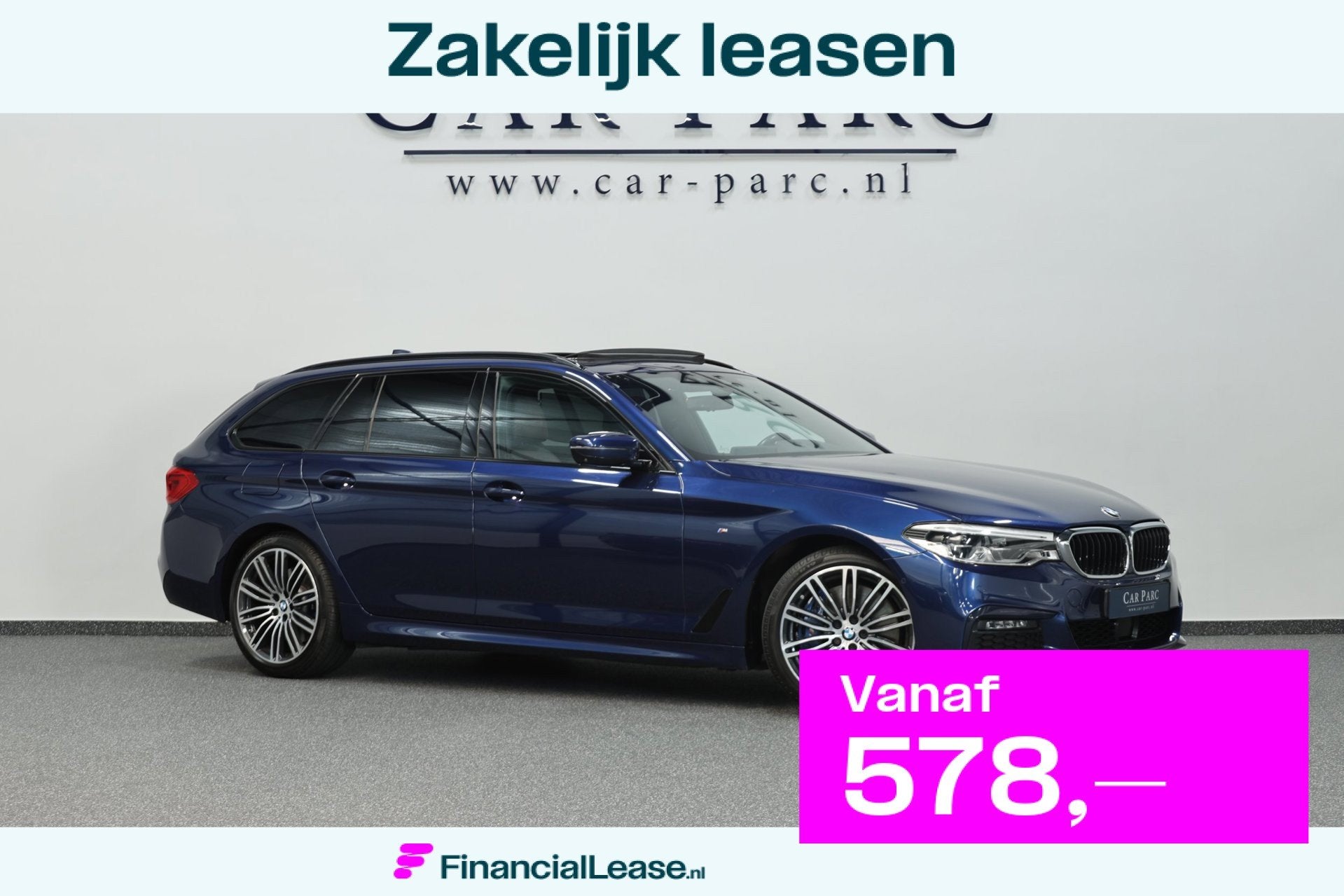 BMW 5-serie Touring 540i xDrive M-Sport LED/VIRTUAL/SFEER/PA, Automaat, Dealer onderhouden, Gebruikt, 2000 kg