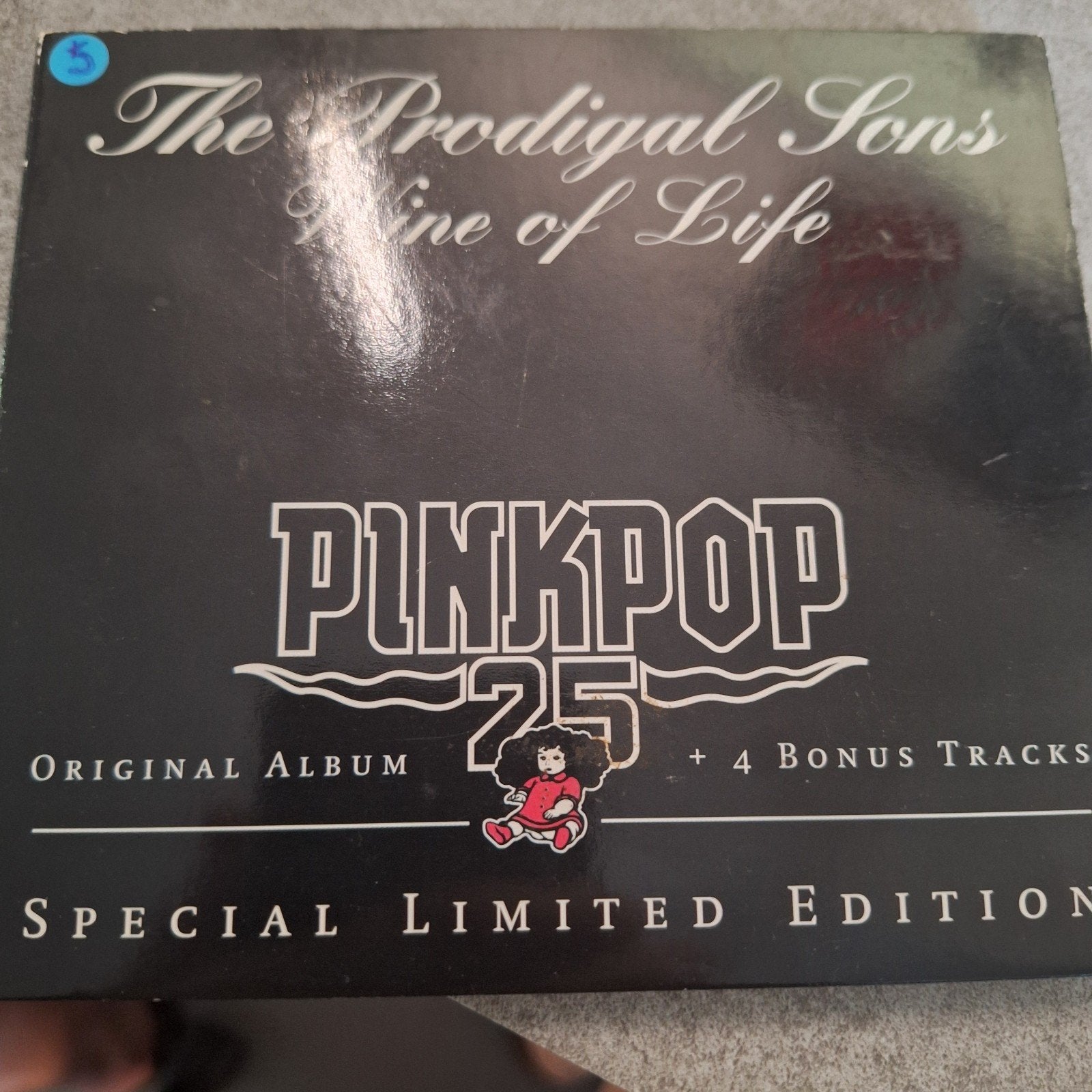 The Prodigal sons wine of live Pinkpop limited edition, Ophalen of Verzenden, Zo goed als nieuw, Poprock