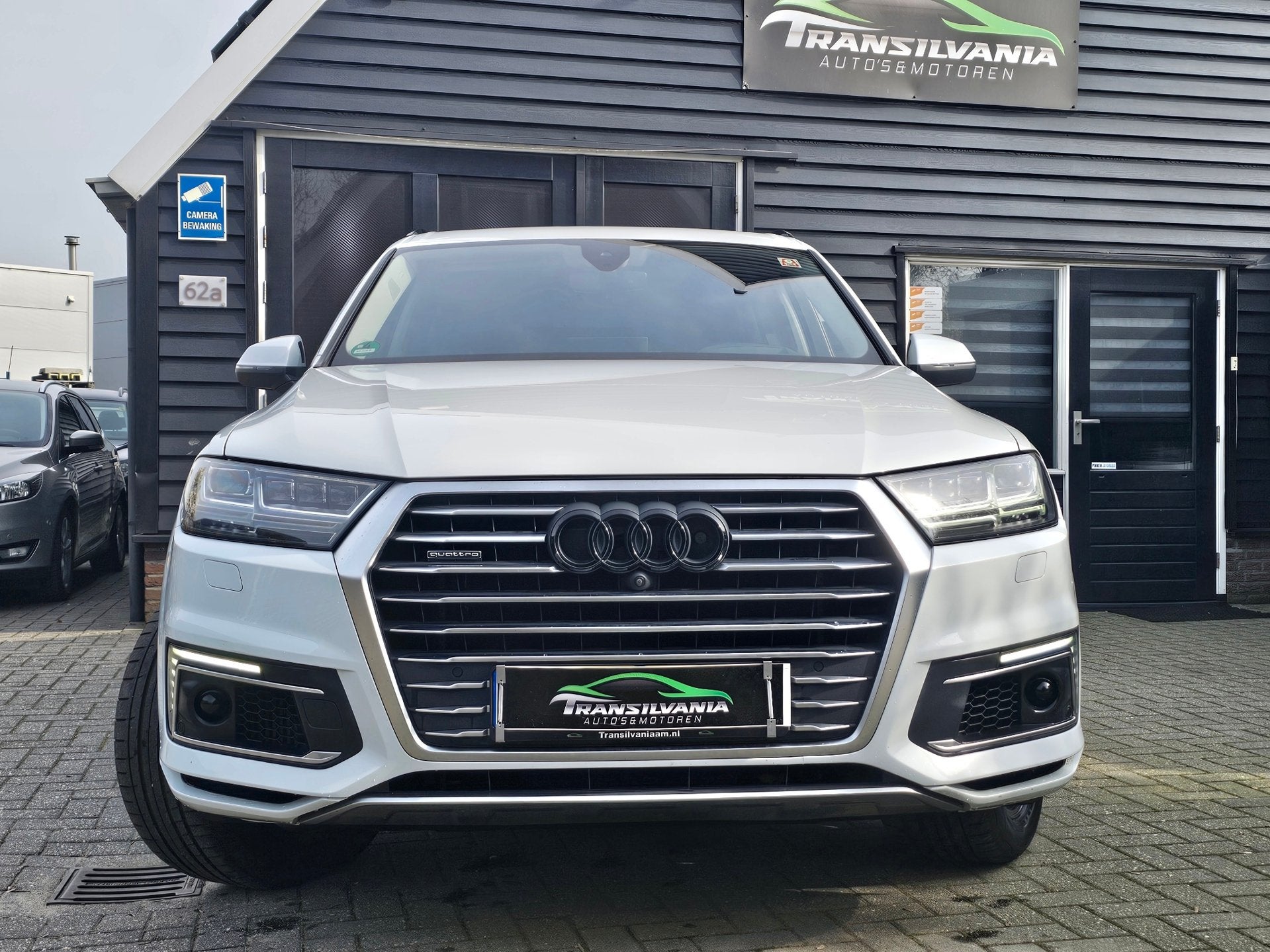 Audi Q7 3.0 TDI e-tron Hybrid 374PK quattro Premium, Auto's, Audi, Gebruikt, Euro 6, 259 pk, 2420 kg