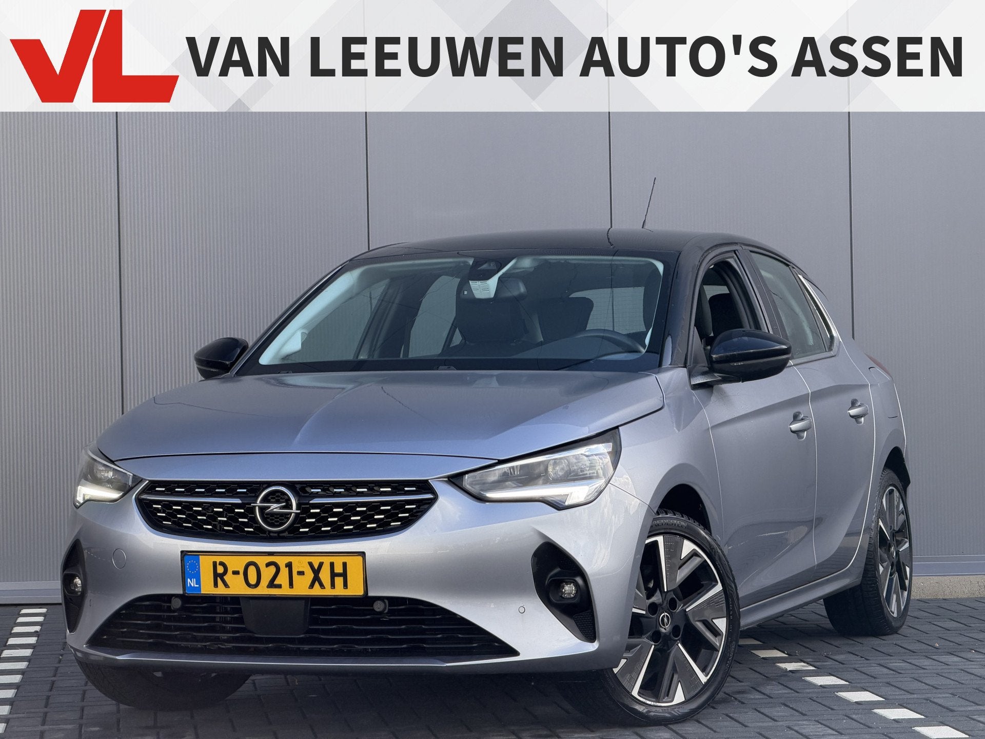 Opel CORSA-E Ultimate 1 fase 50 kWh | Nieuw binnen | Stoelve, Auto's, Opel, 136 pk, Gebruikt, Zwart, Leder en Stof