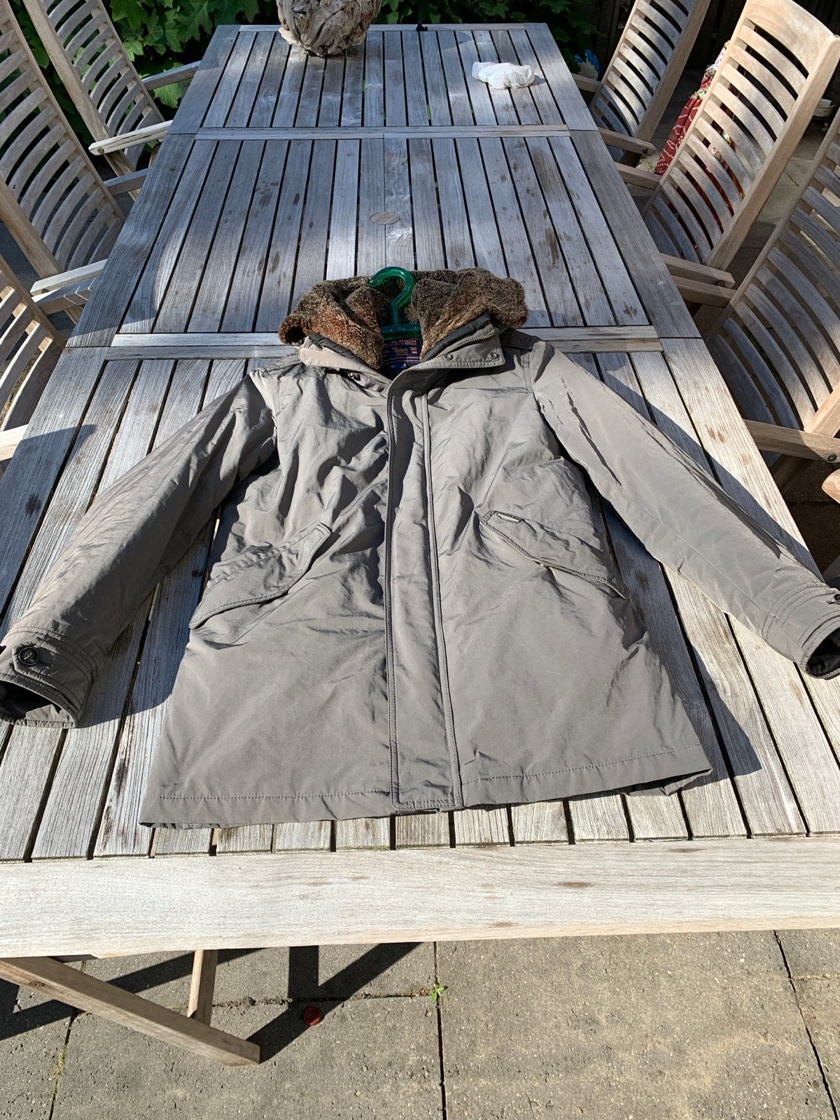 Woolrich winterjas met (afneembare) bontkraag, maat M, Kleding | Heren, Ophalen of Verzenden, Zo goed als nieuw, Maat 48/50 (M)