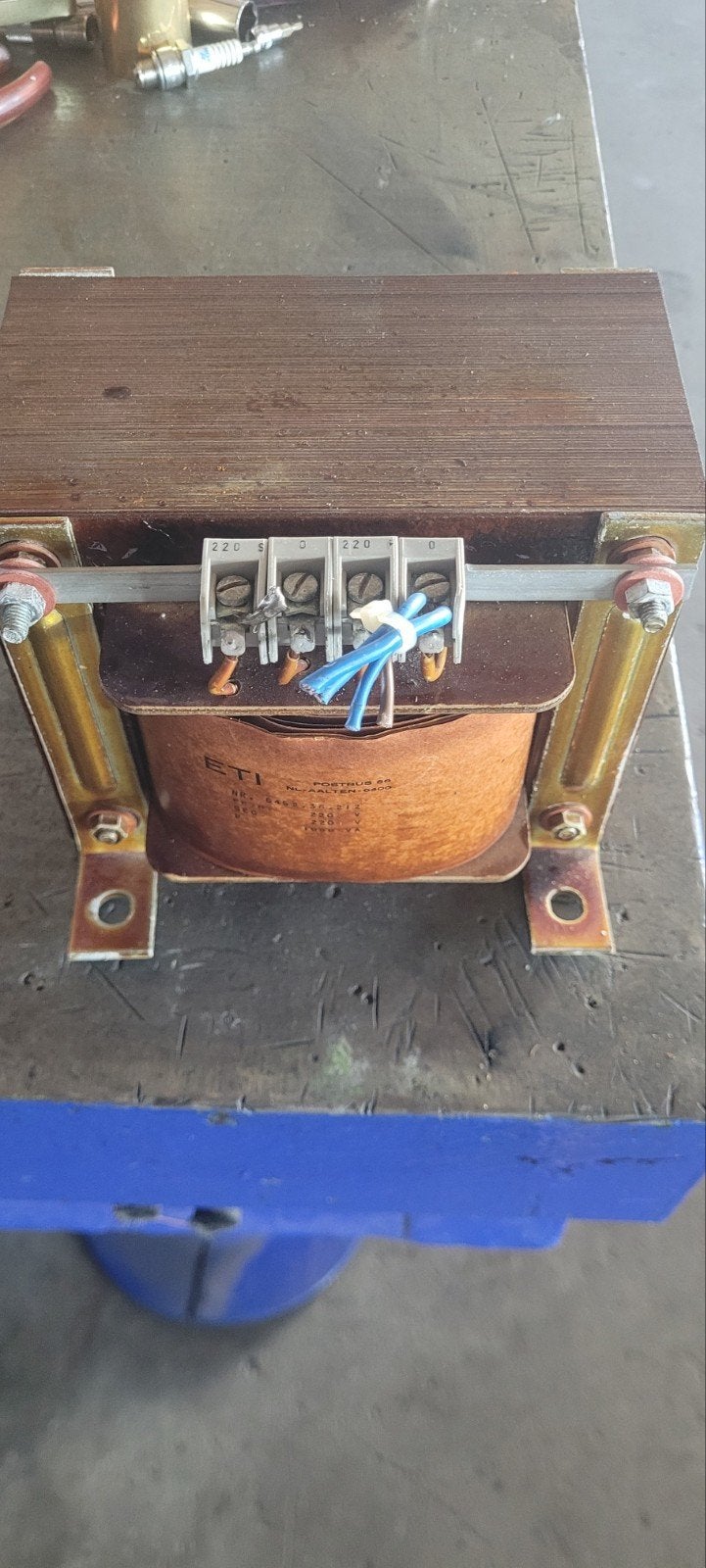 ETI Transformator 220V 1000VA, Ophalen of Verzenden, Gebruikt