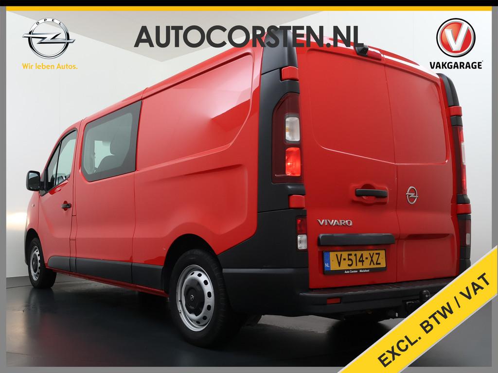 Opel Vivaro D126PK Dubbele Cabine 5-Persoons L2H1 Trekhaak C, Auto's, Bestelauto's, Voorwielaandrijving, Stof, Gebruikt, 1601 cc