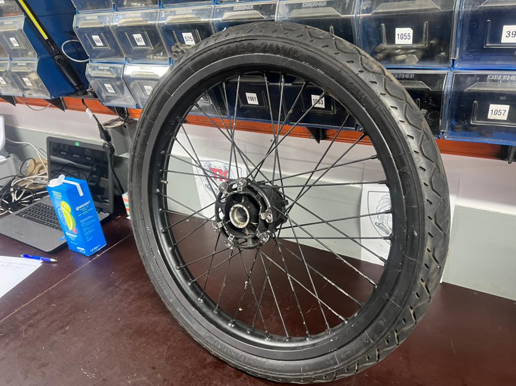 Derbi drd 21 inch voorvelg, Gebruikt, Derbi, Overige typen, 21 inch