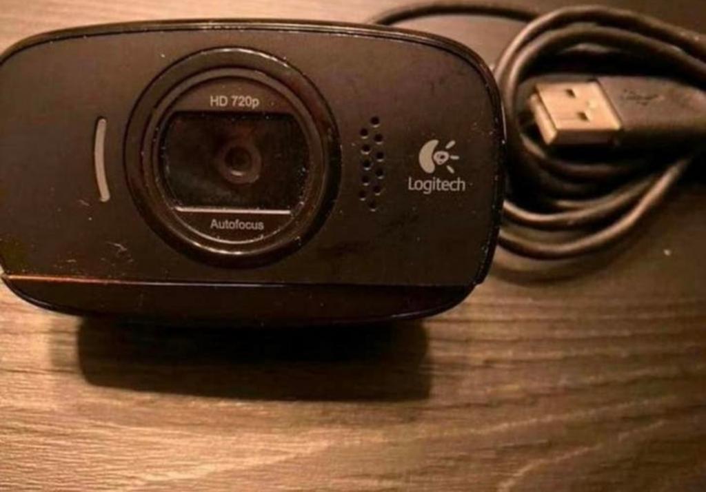 Logitech HD 720p Webcam met Autofocus en Microfoon, Computers en Software, Webcams, Gebruikt, Ophalen of Verzenden, Windows, Microfoon