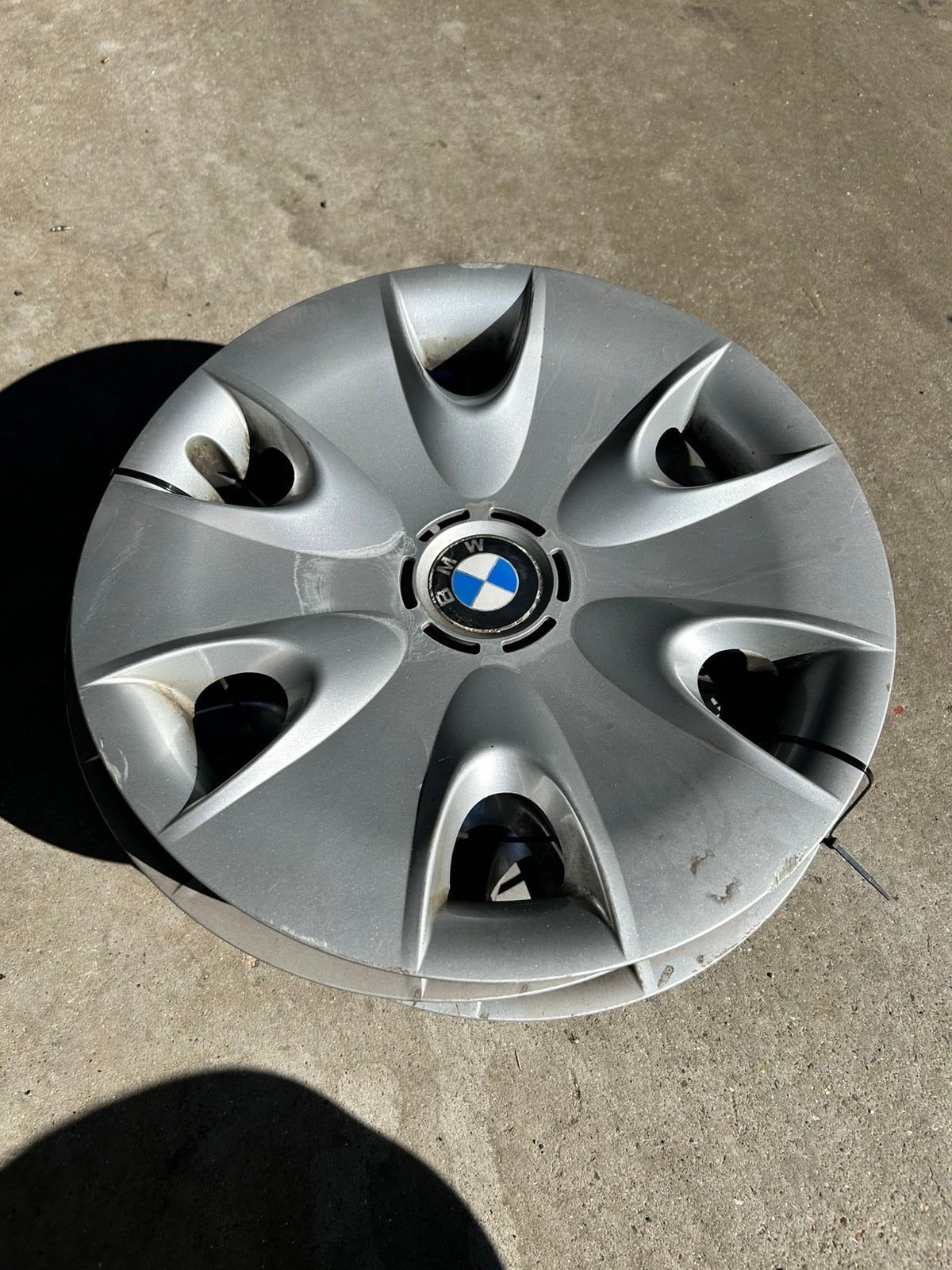 BMW Wieldoppen 4 stuks 15 inch, Ophalen, Gebruikt
