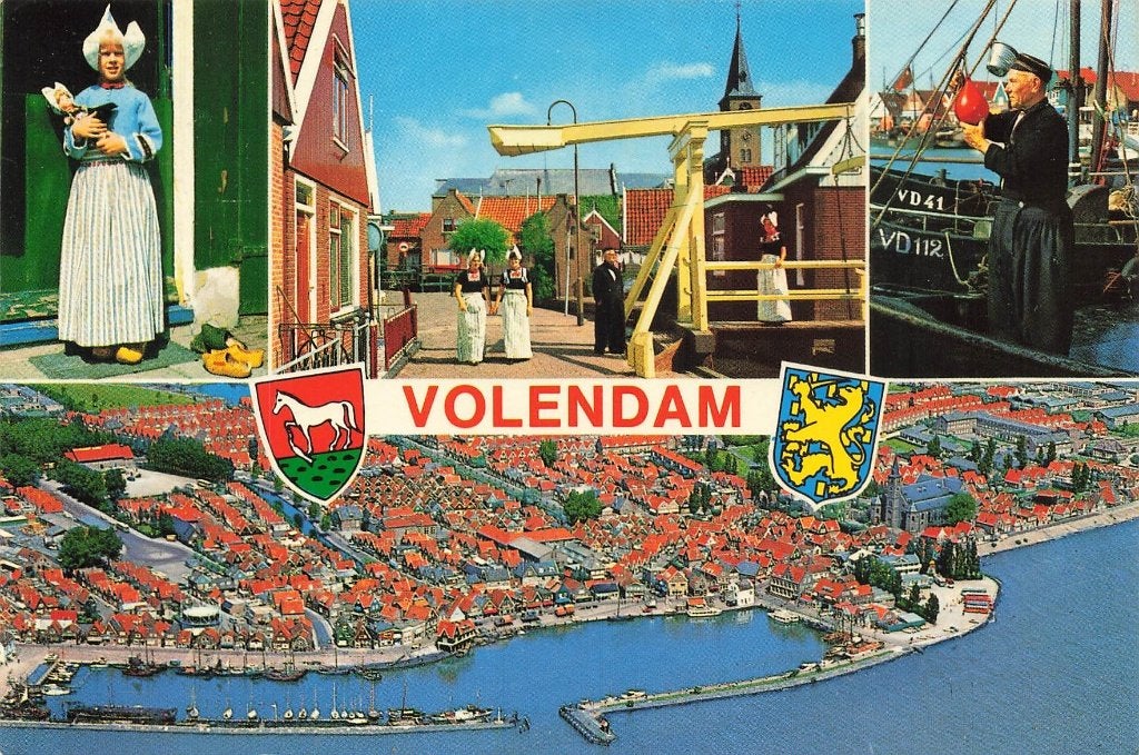 Volendam, Ophalen of Verzenden, 1980 tot heden, Gelopen, Noord-Holland