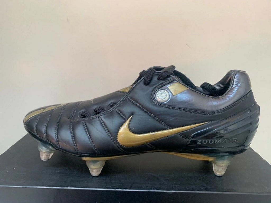 nike tiempo r10 ronaldinho gold total 90 t90 ctr360 soccer s, Gebruikt, Maat XL, Schoenen, Ophalen of Verzenden