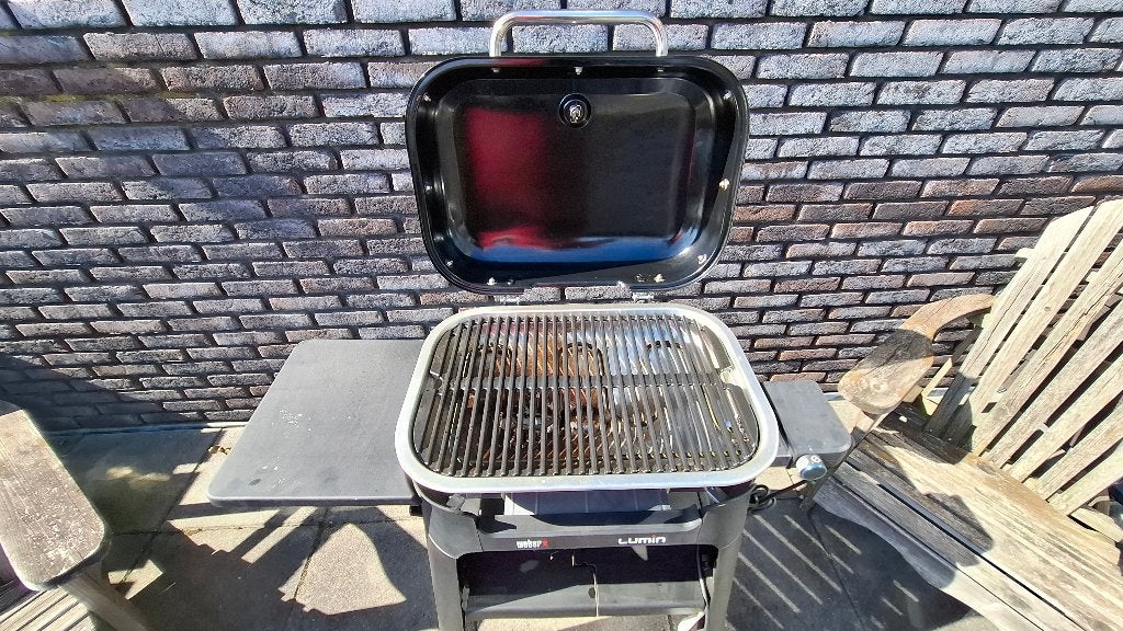 Weber Lumin Black met onderstel, Ophalen, Gebruikt, Weber
