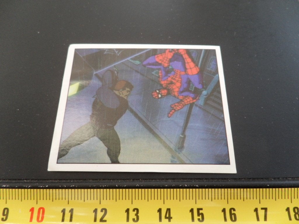 sticker panini marvel comics spider-man #19, Ophalen of Verzenden, Zo goed als nieuw