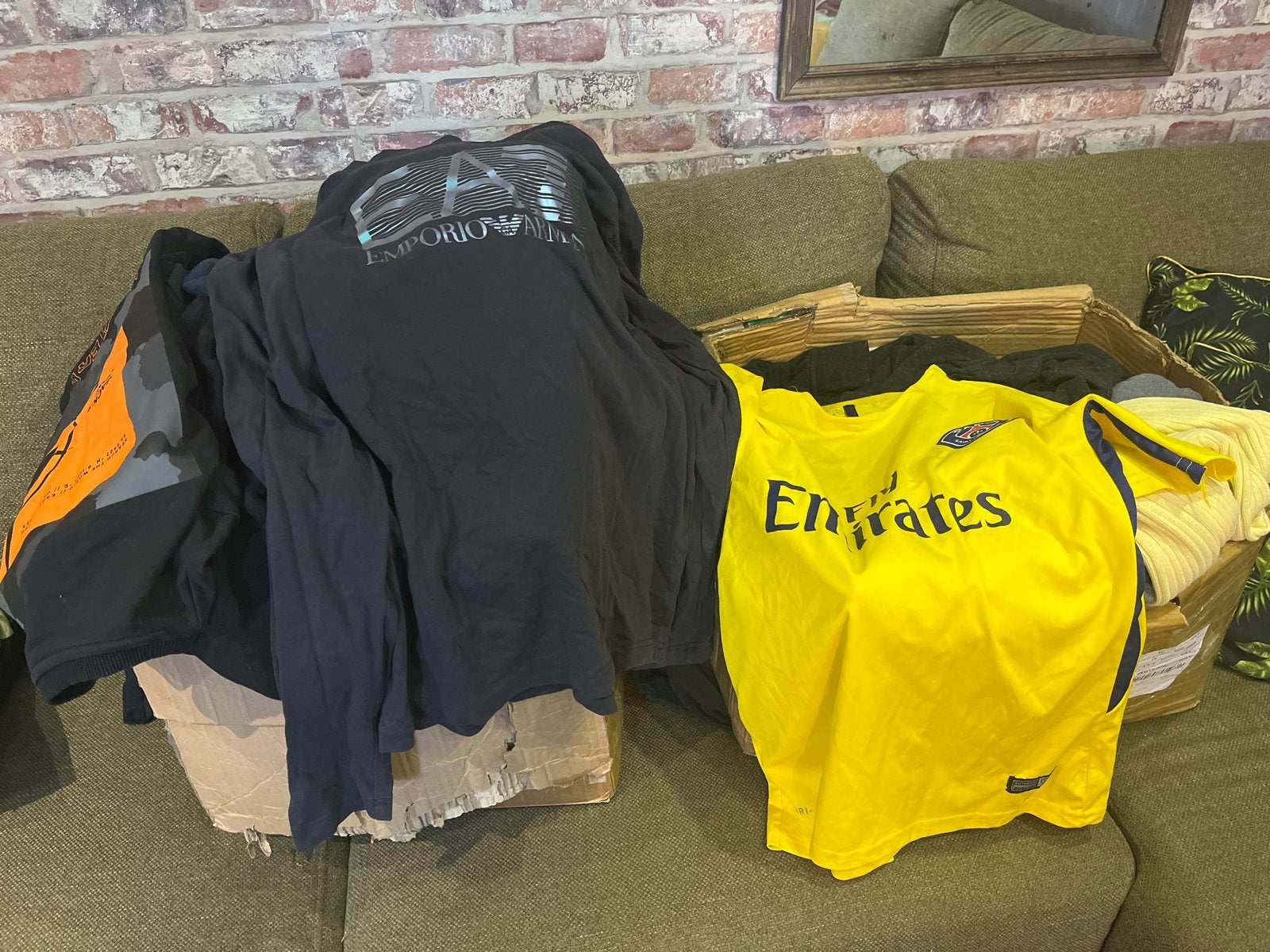 2 Dozen Gebruikte Merk Kleding in Diverse Maten, Ophalen of Verzenden, Gedragen
