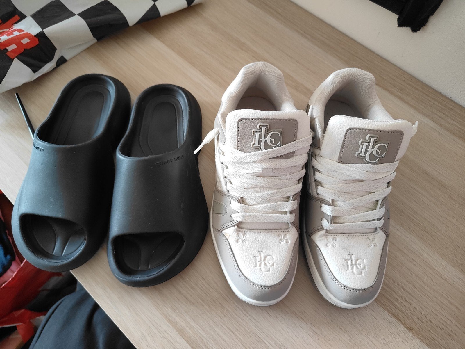sneakers en sportschoenen, Ophalen, Gedragen, Zwart, Slippers