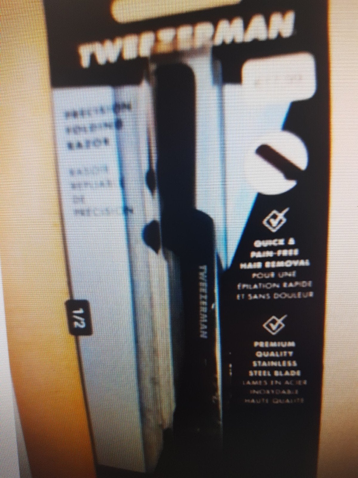 Tweezerman precision folding razor, Ophalen of Verzenden, Nieuw, Gehele gezicht, Overige typen