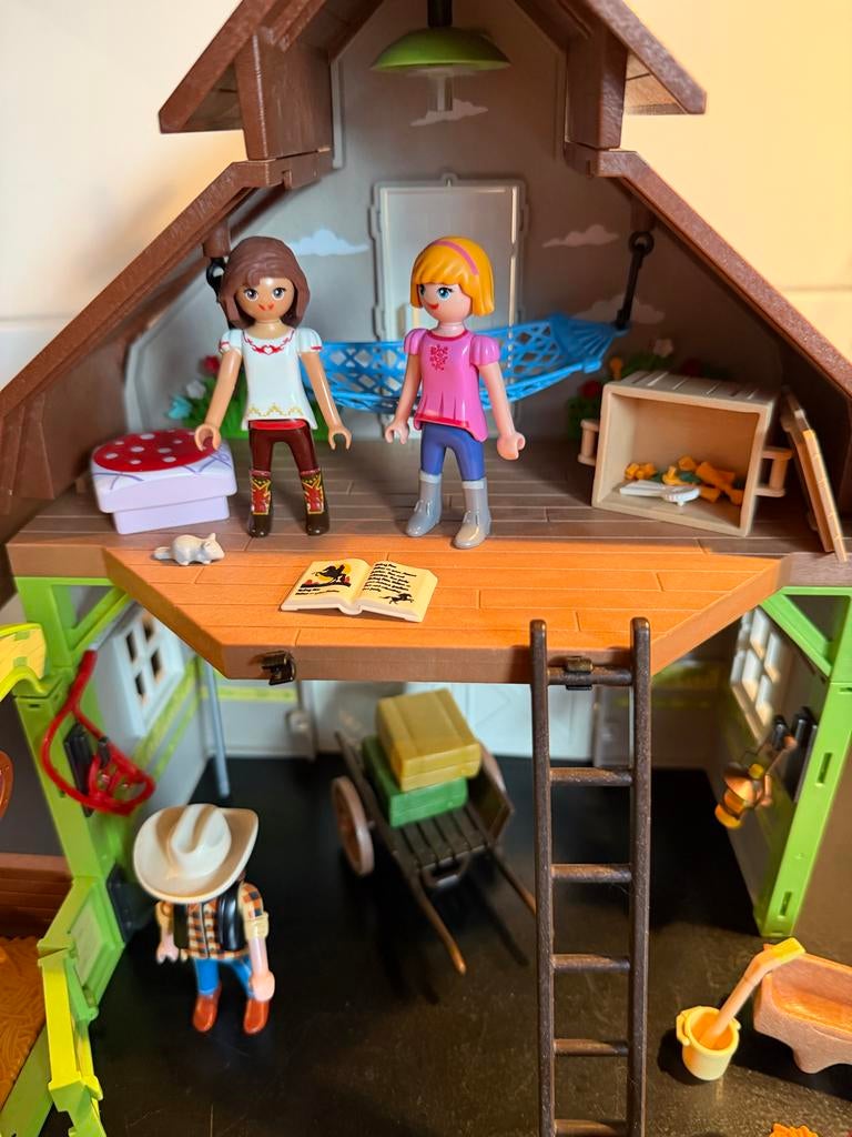 playmobil Spirit Schuur set 70118, Kinderen en Baby's, Speelgoed | Playmobil, Ophalen of Verzenden, Zo goed als nieuw