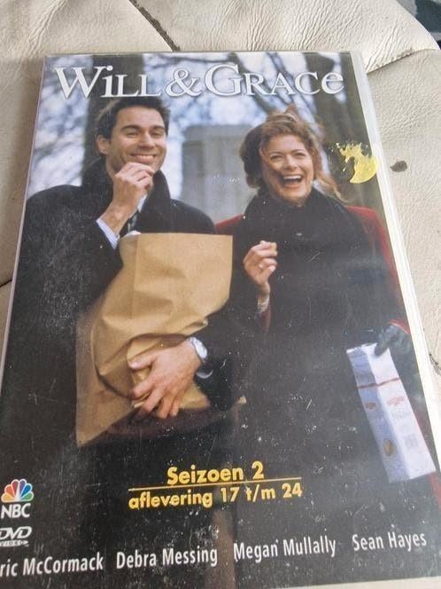 Will & Grace - Seizoen 2 (aflevering 17 t/m 24) DVD, Alle leeftijden, Ophalen of Verzenden, Gebruikt, Komedie