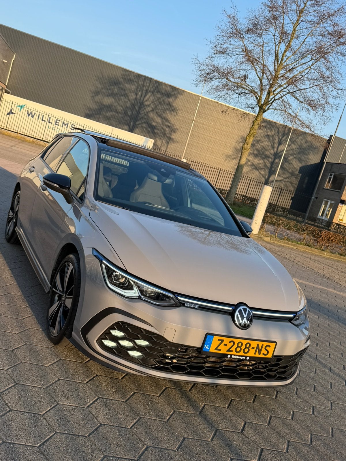 Volkswagen Golf 1.4 ehybrid 245pk DSG 2021 Nardo Grey, Auto's, Euro 6, 4 cilinders, 1524 kg, Dealer onderhouden
