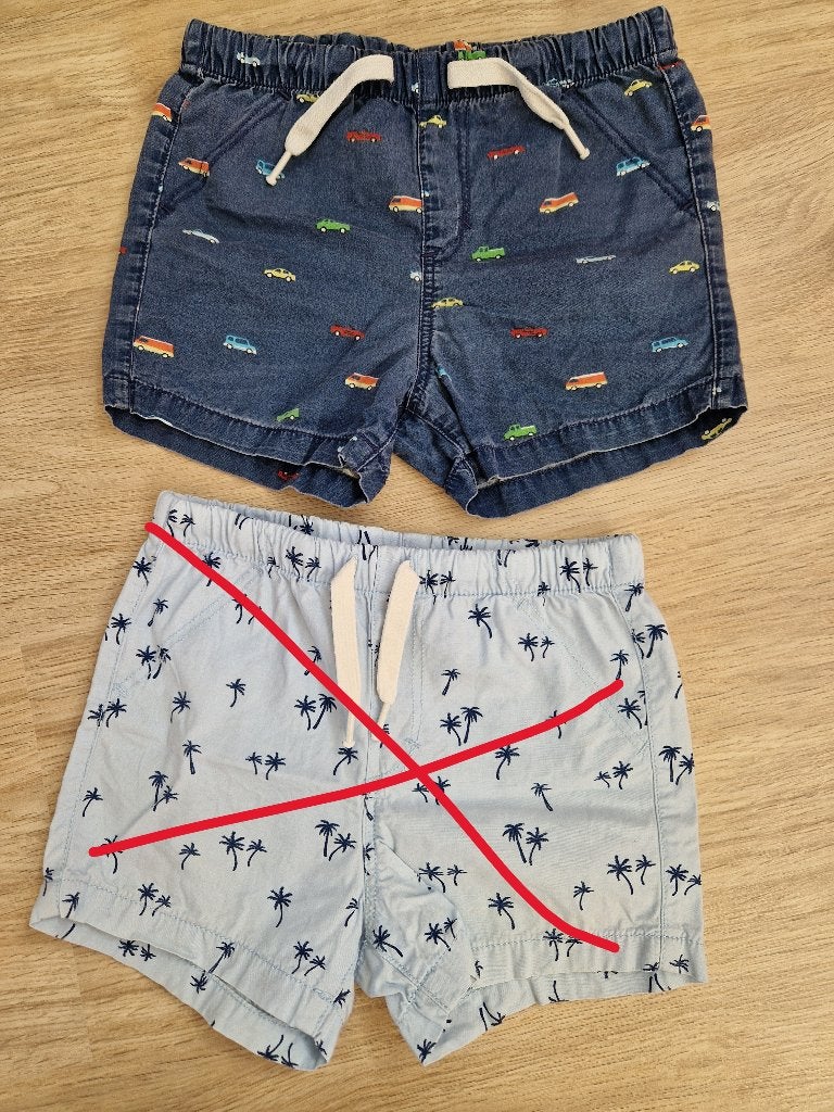 korte broek mt 86, Ophalen of Verzenden, Gebruikt, Jongetje, Broekje