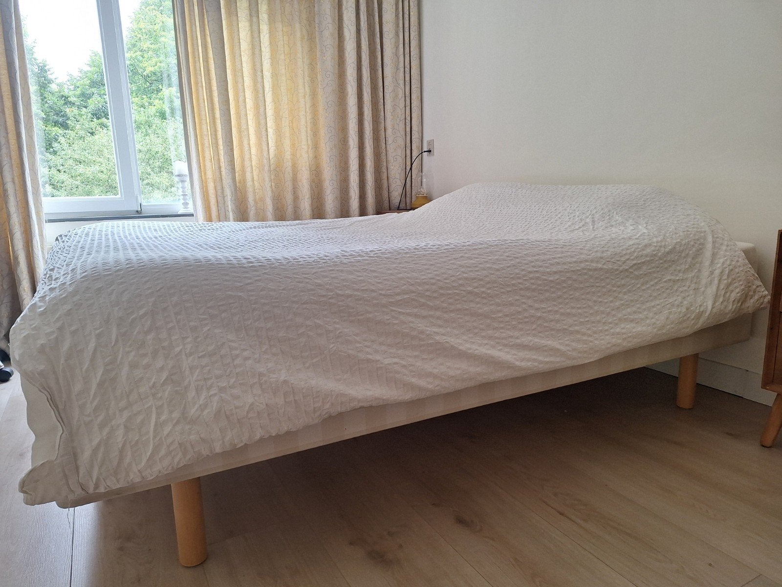 Hästens boxspring 180x210 cm zsm ophalen, Ophalen, Gebruikt, Tweepersoons, 180 cm
