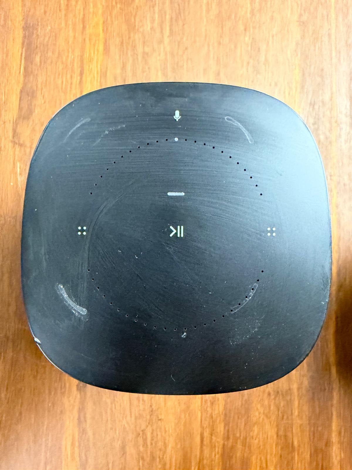 Foto 3 van 2x Sonos One (Gen 2) zwart — incl. voedingskabels