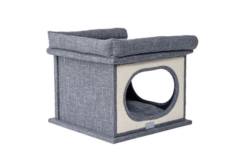 Demo model Quapas! Kattenhol met Sisalmat Grijs, Ophalen, Nieuw, Overige