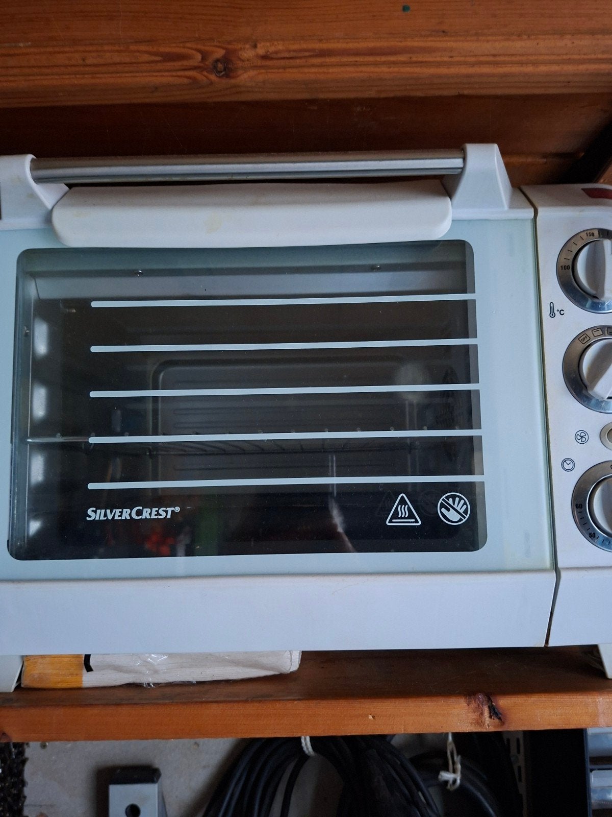 Oven. bakoven.heteluchtoven., Witgoed en Apparatuur, Ophalen, Minder dan 45 cm, Silvercrest, Vrijstaand