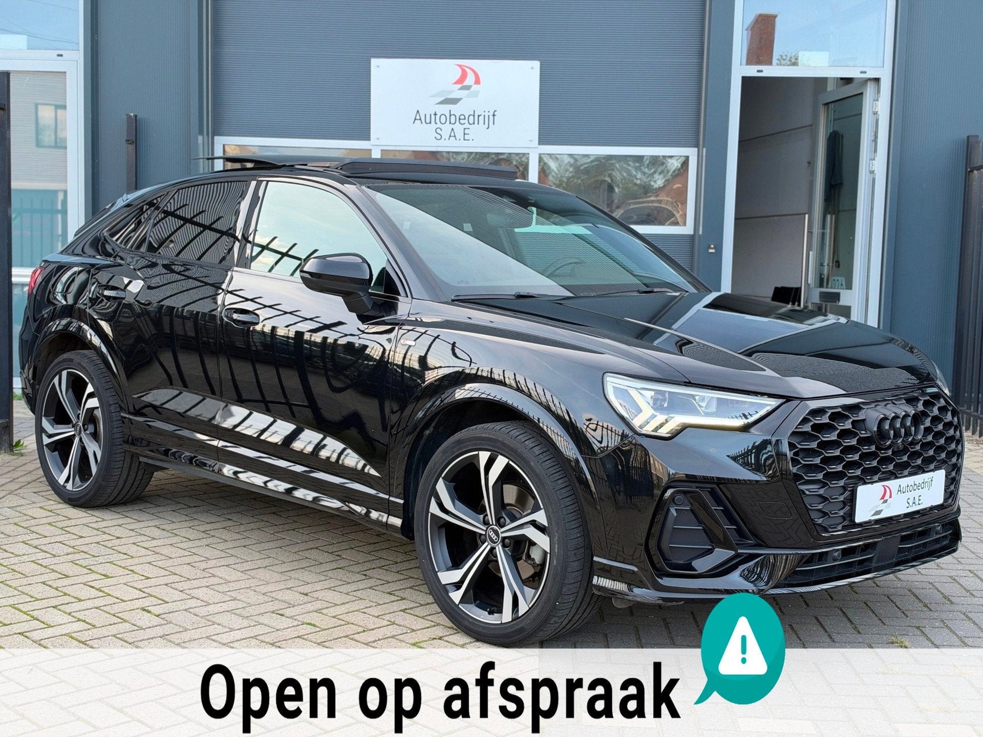 Audi Q3 SPORTBACK 35 TFSI 3x S-Line 360 PANO SFEER CARPLAY !, Auto's, Euro 6, 4 cilinders, 150 pk, 1505 kg