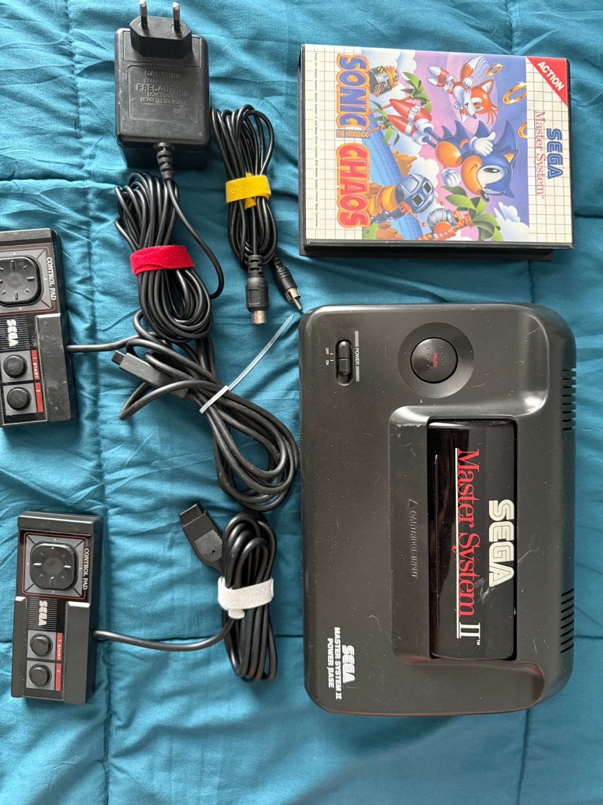 Sega Master System met speelkaarte, Spelcomputers en Games, Met games, Master System, Met 2 controllers, Ophalen of Verzenden