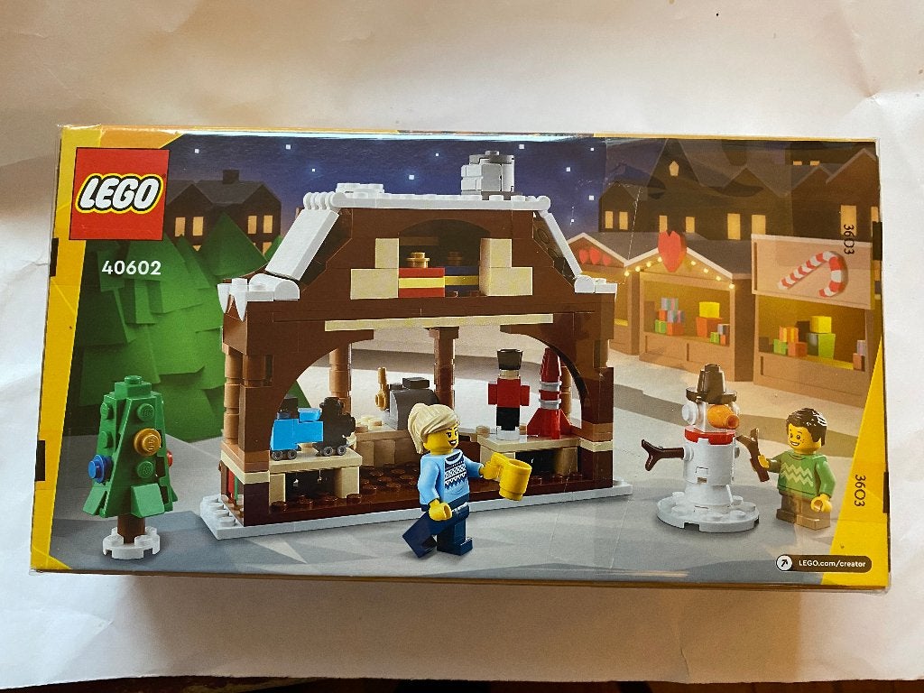 Lego 40602 GWP Seasonal Kerst Winterse marktkraam, Ophalen, Overige thema's, Lego, Nieuw