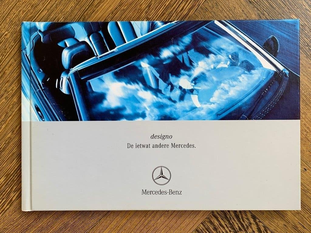 Folder, brochure Mercedes-Benz Designo hardcover 2000 NL, Zo goed als nieuw, Mercedes-Benz, Mercedes, Ophalen of Verzenden