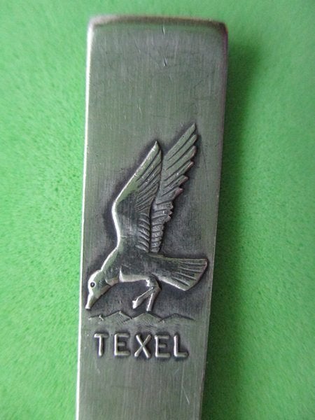 (A4019)  Texel meeuw, Verzamelen, Ophalen of Verzenden, Gebruikt, Overige materialen, Bestek