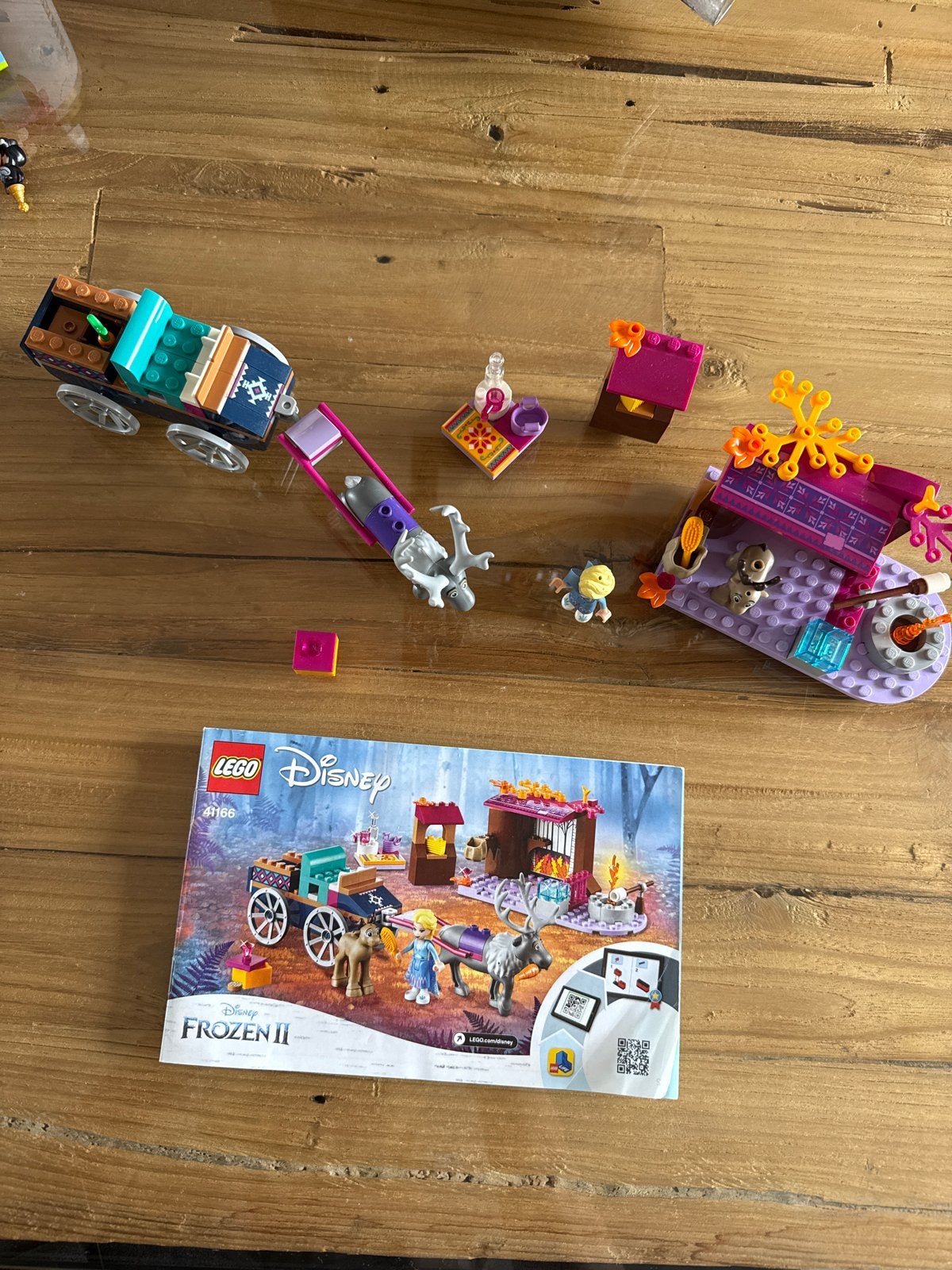 LEGO Disney Frozen II 41166 Elsa's Koets Avontuur, Ophalen of Verzenden, Zo goed als nieuw, Overige merken
