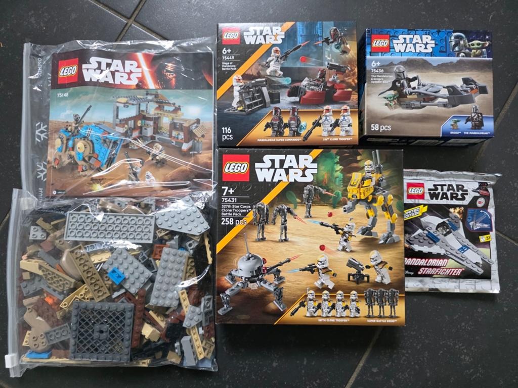 Meerdere Lego Star Wars sets. Lees info!!, Kinderen en Baby's, Speelgoed | Duplo en Lego, Zo goed als nieuw, Lego, Complete set