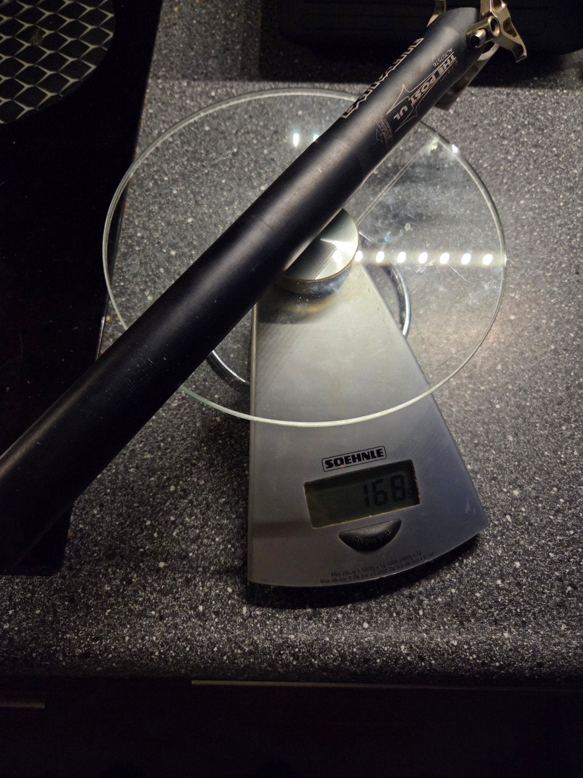 Ultra lichte 31.6 mm alu zadelpen Extralite 168 gr, Fietsen en Brommers, Fietsonderdelen, Ophalen of Verzenden