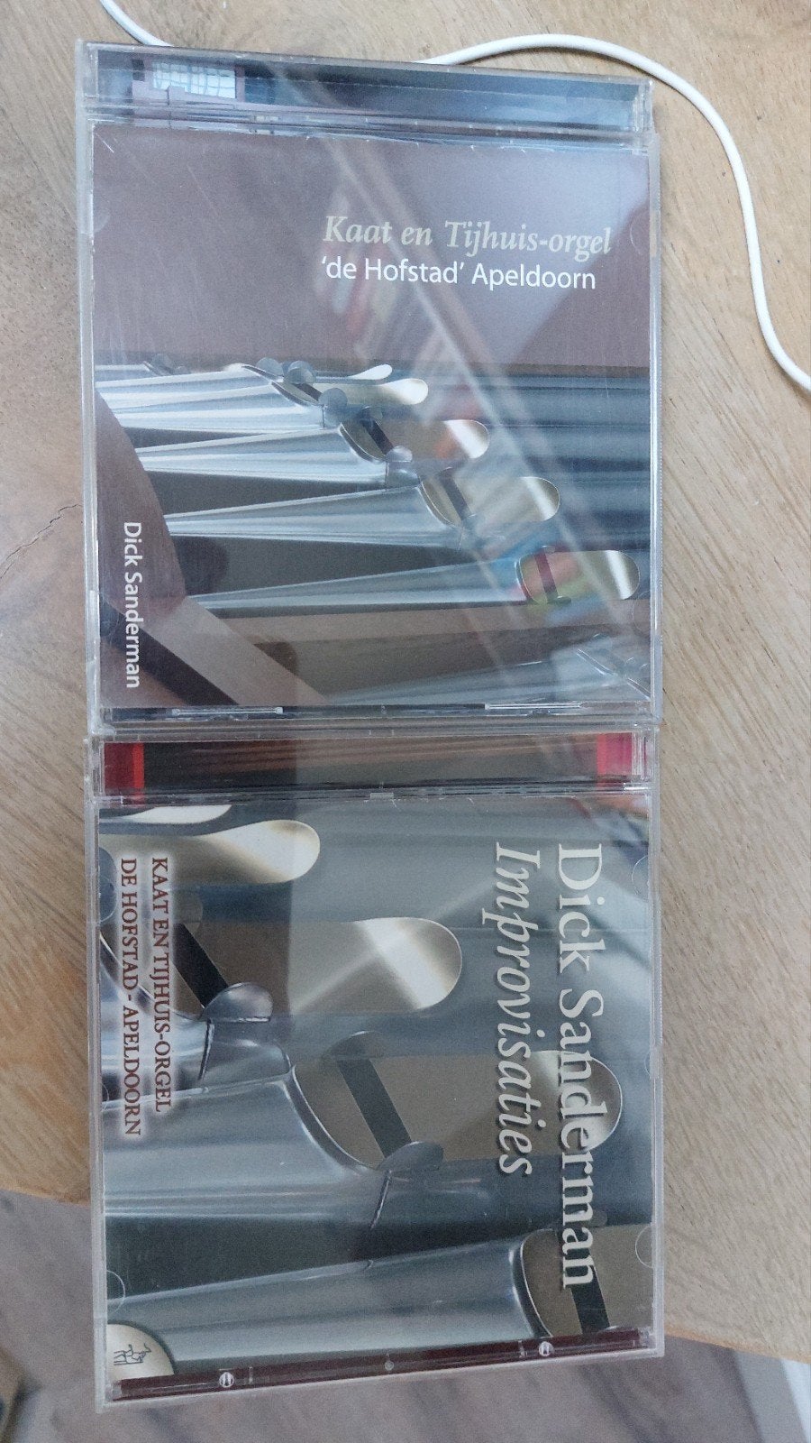 2 unieke orgel CD's Dick Sanderman - De Hofstad Apeldoorn, Cd's en Dvd's, Ophalen of Verzenden, Gebruikt