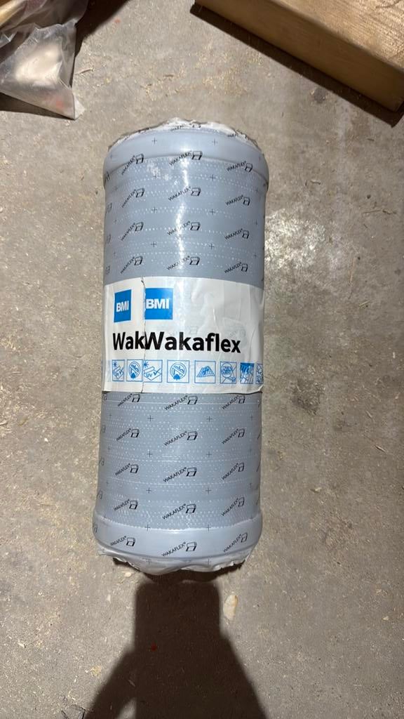 Nieuw rol BMI Wakaflex Loodvervanger – 37 cm x 5 meter zwart, Overige materialen, Nieuw, 15 m² of meer, Ophalen