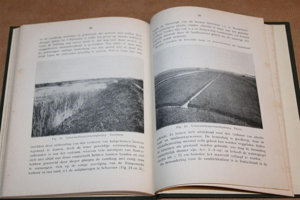 Grondverbetering — Deel 2 Ontginning Veen & Heide [1923], Ophalen of Verzenden, Gelezen